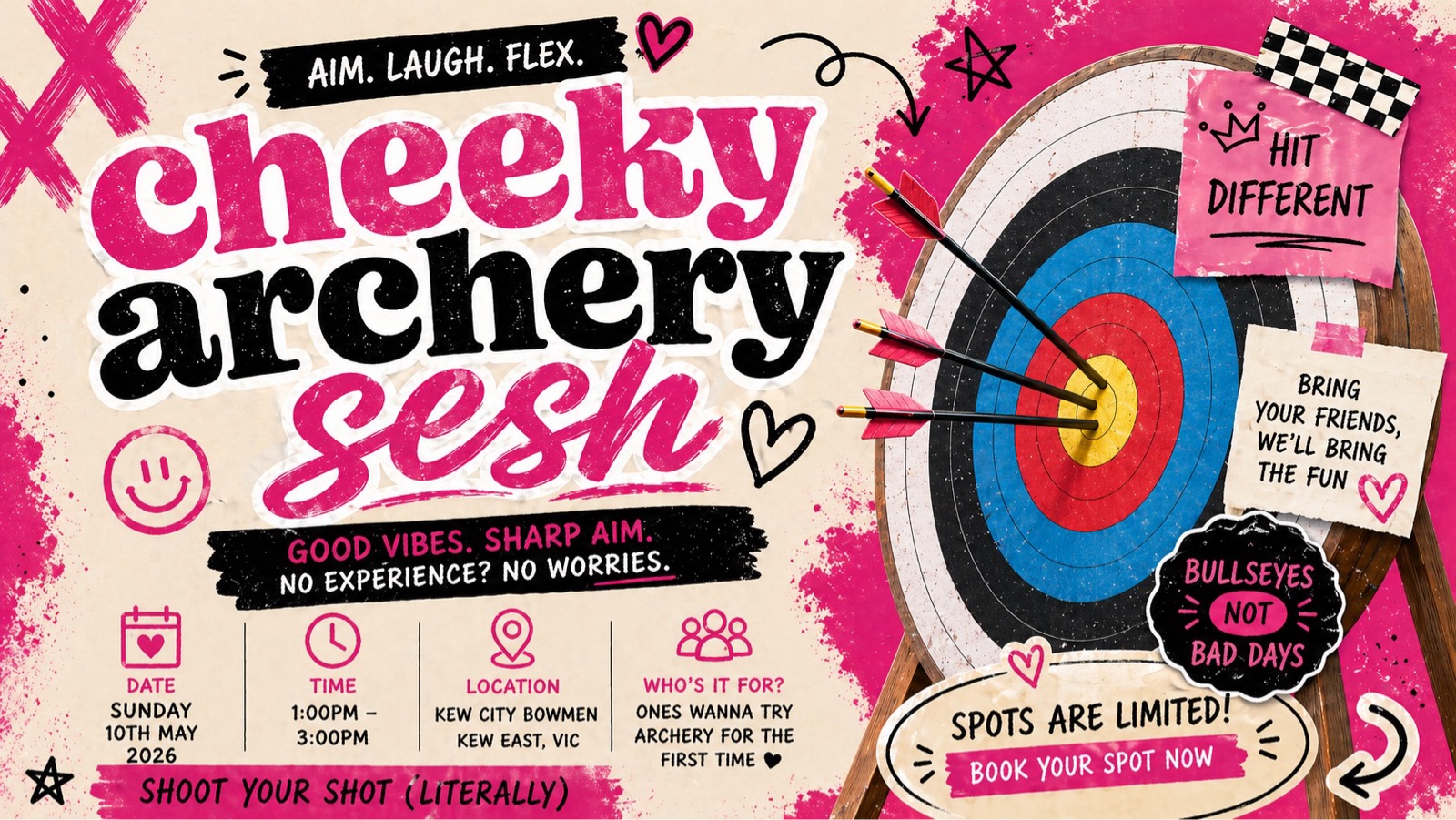 Cheeky Archery Sesh 🏹